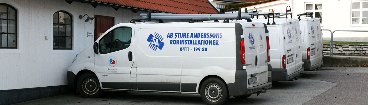 Sture Andersson Rörinstallationer i Ystad